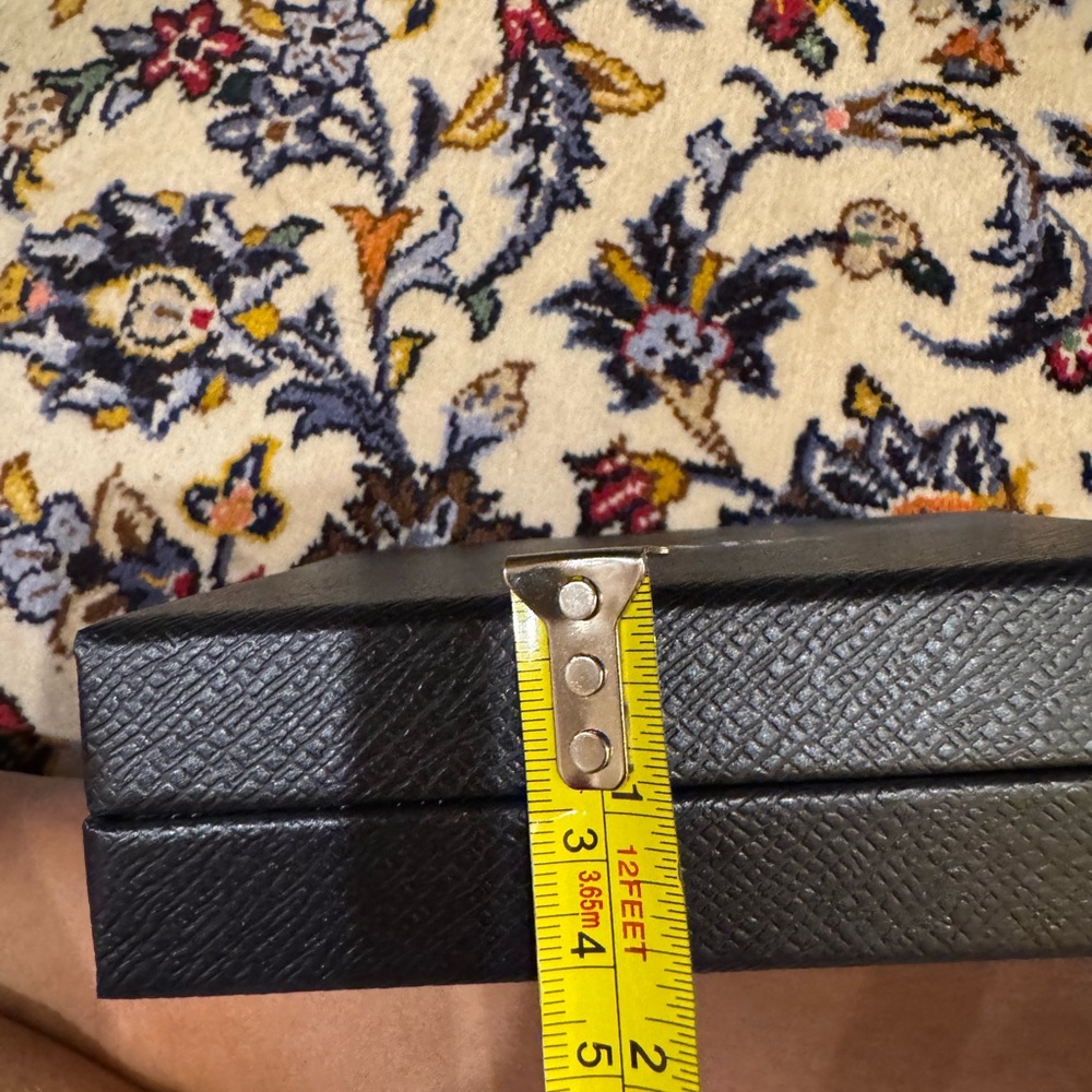 Prada Blue Textured Box - Picture 4 of 4